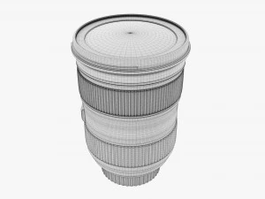 Canon DSLR EF 24-70mm f28L II USM Lens 3D Model