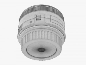 Canon DSLR EF 50mm f18 STM Lens Model 3D