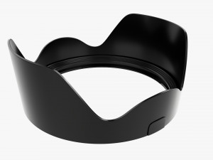 Canon EW-88C Tulip Lens Hood for EF 24-70mm f28L II USM Lens 3D Model