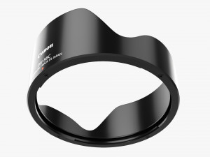 Canon EW-88C Tulip Lens Hood for EF 24-70mm f28L II USM Lens 3D Model
