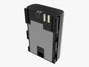 Canon LP-E6N Lithium-Ion Battery 3D Модель