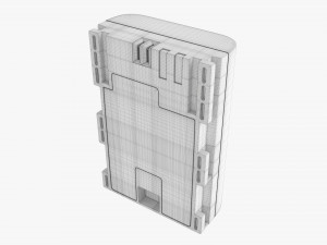 Canon LP-E6N Lithium-Ion Battery 3D Модель