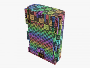 Canon LP-E6N Lithium-Ion Battery 3D Модель