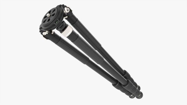 Carbon fiber camera tripod 01 3D Модель .c4d .max .obj .3ds .fbx .stl .blend 