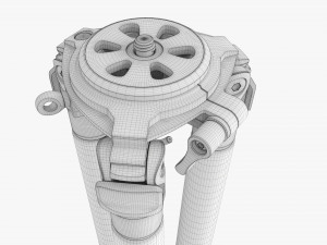 Carbon fiber camera tripod 01 3D Модель