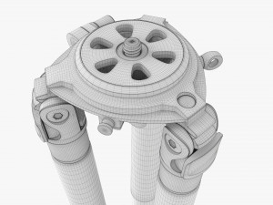 Carbon fiber camera tripod 01 3D Модель