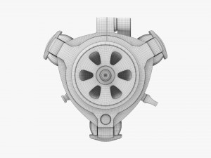 Carbon fiber camera tripod 01 3D Модель