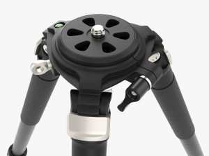 Carbon fiber camera tripod 02 3D Model