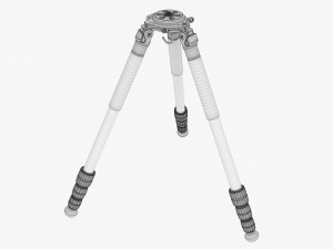 Carbon fiber camera tripod 02 3D Model