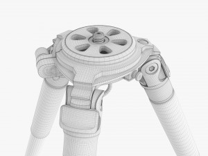 Carbon fiber camera tripod 02 3D Model