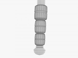 Carbon fiber camera tripod 02 3D Model