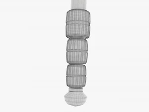 Carbon fiber camera tripod 02 3D Model