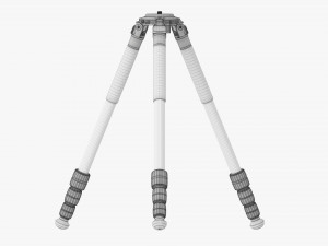 Carbon fiber camera tripod 02 3D Model