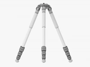 Carbon fiber camera tripod 02 3D Model