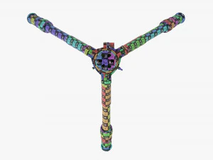 Carbon fiber camera tripod 02 3D Model