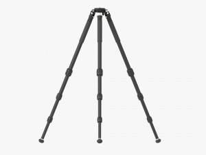 Carbon fiber camera tripod 03 Model 3D