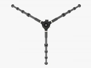 Carbon fiber camera tripod 03 3D Model