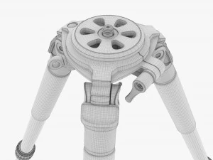 Carbon fiber camera tripod 03 3D Model