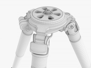 Carbon fiber camera tripod 03 Model 3D