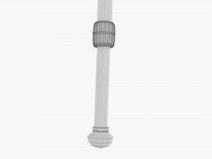 Carbon fiber camera tripod 03 Model 3D