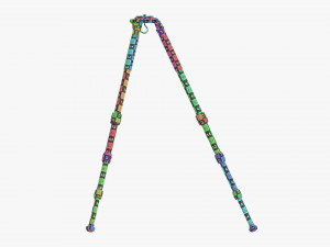 Carbon fiber camera tripod 03 Model 3D