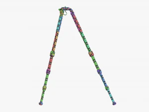 Carbon fiber camera tripod 03 3D Model