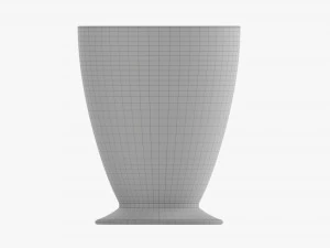 Coffee mug with handle 01 3D Model