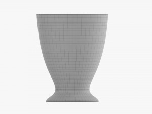 Coffee mug with handle 03 3D 模型