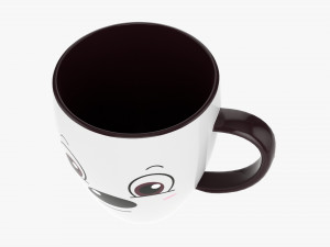 Coffee mug with handle 04 Modelo 3D