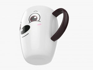 Coffee mug with handle 04 Modelo 3D