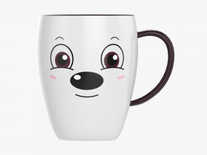 Coffee mug with handle 04 Modelo 3D