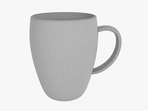 Coffee mug with handle 04 Modelo 3D