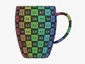 Coffee mug with handle 04 Modelo 3D