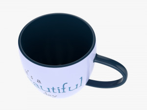 Coffee mug with handle 05 Modèle 3D