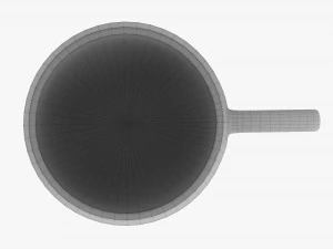 Coffee mug with handle 05 3D Model