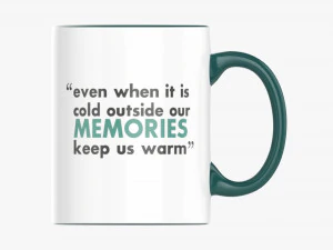 Caneca de caf&eacute; com al&ccedil;a 06 Modelo 3D