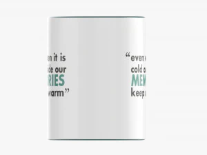 Caneca de caf&eacute; com al&ccedil;a 06 Modelo 3D