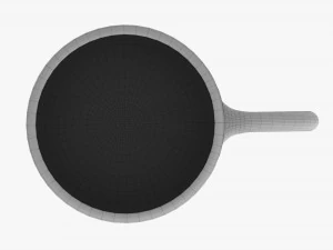 Caneca de caf&eacute; com al&ccedil;a 06 Modelo 3D