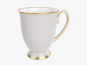 Coffee mug with handle 07 Modelo 3D