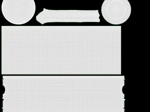 Caneca de caf&eacute; com al&ccedil;a 07 Modelo 3D