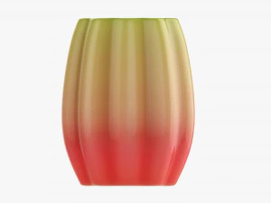 Coffee mug with handle 08 3D Model