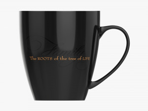 Coffee mug with handle 09 3D Model