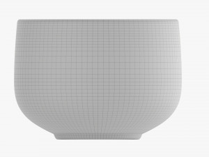 Coffee mug with handle 10 3D Model
