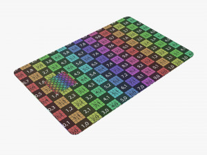 Credit debit card 01 3D Model