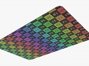 Credit debit card 01 3D Model