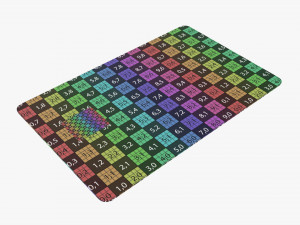Credit debit card 02 3D Model