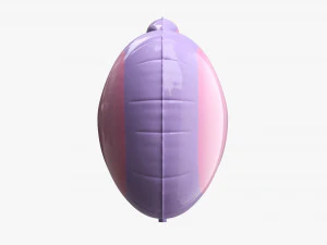 Decoration foil balloon 01 Elephant 3D Model