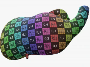 Decoration foil balloon 01 Elephant 3D Model