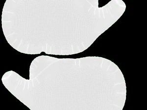 Decoration foil balloon 01 Elephant 3D Model