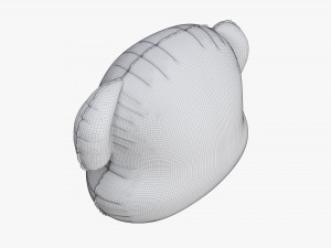 Decoration foil balloon 02 Dog 3D 모델